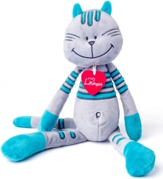 Plush Tomcat Lewis – a super-soft cat with a felt heart