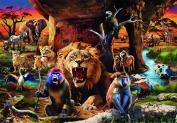 Clementoni puzzle Animal Meeting 1500 pieces