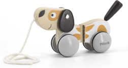 Wooden pull-along dog VIGA POLARB