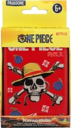 One Piece speelkaarten in een blikken doosje