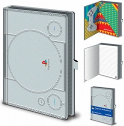 Premium gelinieerd notitieblok A5 PLAYSTATION PS1