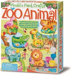 Coffret créatif – moulages en plâtre (zoo)