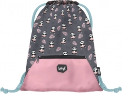 Baagl sac pour chaussures avec poche Panda