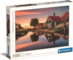 Puzzel 1500 stukjes Zaanse Schans