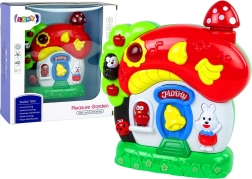 Muzikaal interactief huisje voor baby’s met dieren