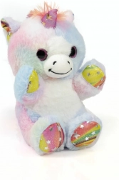 Licorne en peluche avec petites étoiles – Peluche