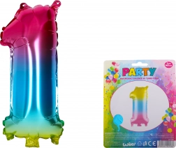 Regenboog Opblaasbare Ballon Nummer 1