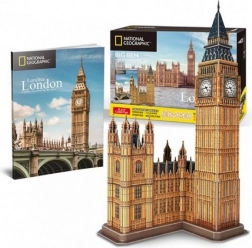3D-puzzel NATIONAL GEOGRAPHIC: Big Ben, 94 stukjes – CUBICFUN