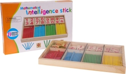 Jeu de mathématiques en bois – baguettes de comptage