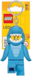 Lego Iconic lichtgevende sleutelhanger haai