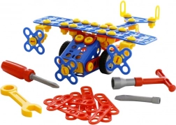 Constructieset Jonge Ingenieur – vliegtuig, 144 onderdelen