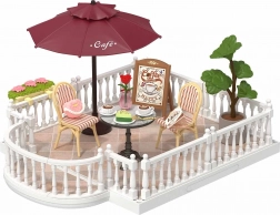 Rolife DIY dům: Chic Café terras – uitbreidingsset 76 stukjes