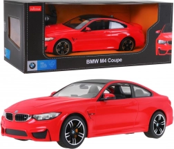 RC auto BMW M4 Coupé 1:14 Rastar met afstandsbediening 2,4 GHz – Rood