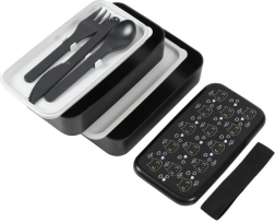 zwarte katten bento box 1,2 l