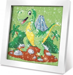 Creatieve set – schilderij met steentjes dinosaurus