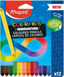 Kleurpotloden MAPED Color'Peps Infinity 12 stuks