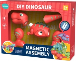 Tyrannosaure magnétique à assembler pour enfants