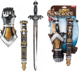 Ridder set plastic zwaard met schede en beschermers