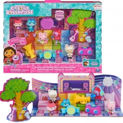 GABBY'S DOLLHOUSE muziekinsteld met figuren en accessoires