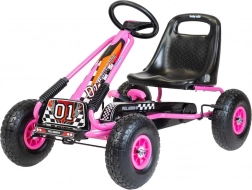 Kart à pédales Baby Mix Razor rose