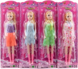 poupée en robe 26 cm