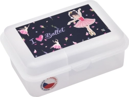 Lunchbox met vakje Ballerina
