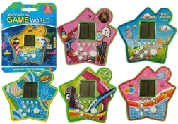 Zakformaat elektronische Tetris-spel – ster, groen