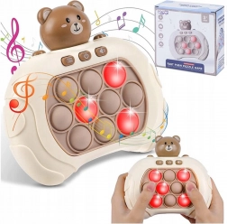 Interactive Antistress Game POP IT Bear