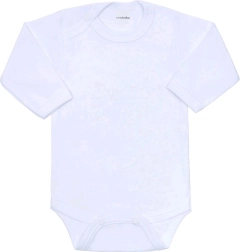 Body bébé New Baby à manches longues blanc