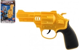 Kunststof speelgoedpistool met vliegwiel voor kinderen