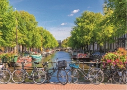 Puzzel ART PUZZLE Amsterdamse gracht 2000 stukjes