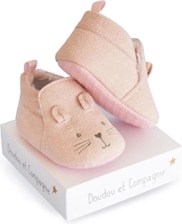 Cadeauset – eerste schoentjes 0–6 maanden, roze