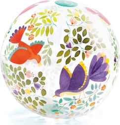 Opblaasbare bal Vogels van Djeco