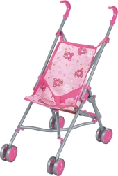 Paraplubuggy voor poppen – roze