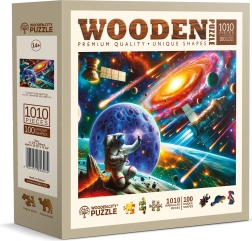 Houten puzzel WOODEN CITY Ontdekking van de ruimte 1010 stukjes