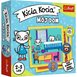 Card Game Cat Kicia My Home for Children
