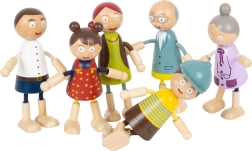 figurines de famille en bois de Small Foot