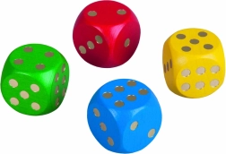 Detoa wooden playing cube