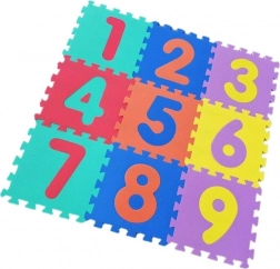 Foam-puzzel met cijfers 30 × 30