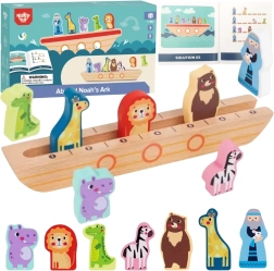 Wooden Puzzle for Children Noah and Animals