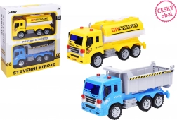 Set vrachtwagens met verkeersborden 25 cm, Tsjechische verpakking