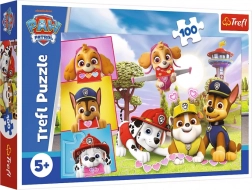 100-Piece Puzzle – Fearless Girls – PAW PATROL – Trefl