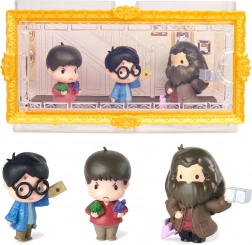 Harry Potter Micro Magical Moments – mini figuurtjes Harry, Hagrid en Dirk met vitrinekastje