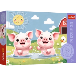 Puzzle Trefl Vrolijk leven op het platteland 30 stukjes
