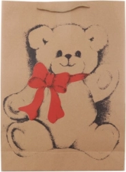 Grote cadeautas met beer