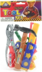 kindergereedschapsset in een zak