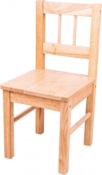 Wooden Chair for Children Natural Bigjigs Toys