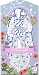 DJECO Modekleurplaten Laura en vrienden