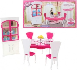 Glorie eetset voor poppen