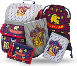 Schoolset BAAGL Zippy Harry Potter Griffoendor – boekentas, etui, gymsack, mappen en nekportemonnee